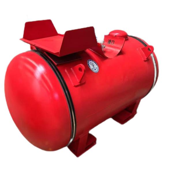 Récipient à pression cylindrique 16MnDR GB/T3531 10 mm coque / têtes à pression d'essai de 15 bar