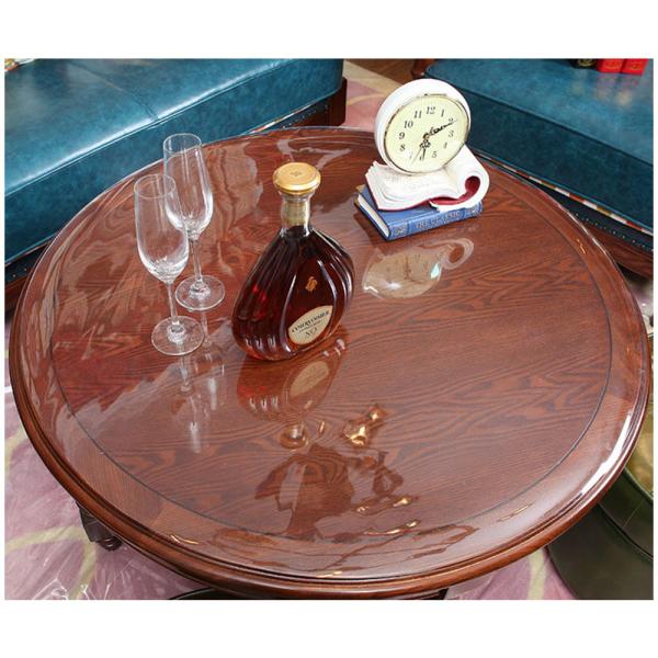 Прочный водоустойчивый материал ткани таблицы PVC Manteles прозрачный