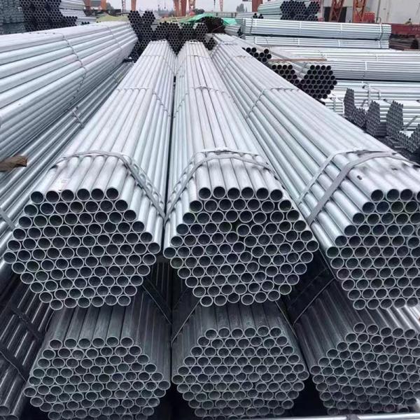 Best Quality Price S235 S237 S275  ASTM A53 A106 20 25 30 40 mm Galvanized Steel Round Pipe for Building Frames
