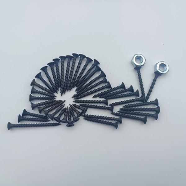 Cross Trumpet Head Double-threaded Drywall Screws With GB14210 Standard