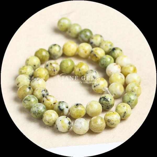 Perles turquoises africaines pour bijoux de bricolage