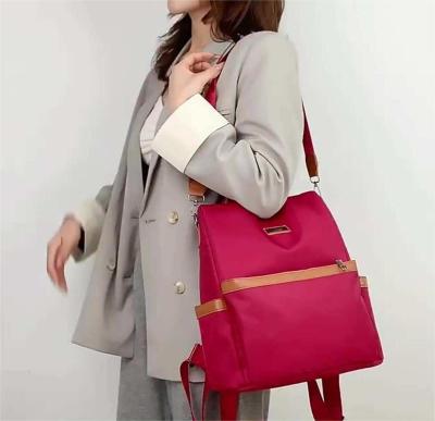 Laptop Femmes imperméable à l'eau Casual Nylon pliable Sac à dos mignon 26*33*13cm Style mode