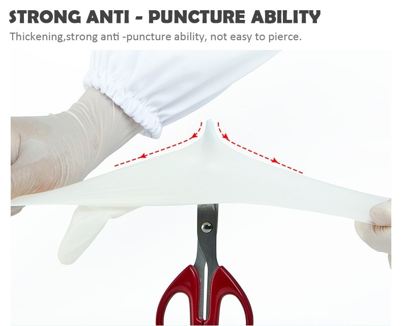 AQL 1.5 Single Use Examination Gloves Size S / M / L / XL Powdered Medical Gloves For Healthcare Industry