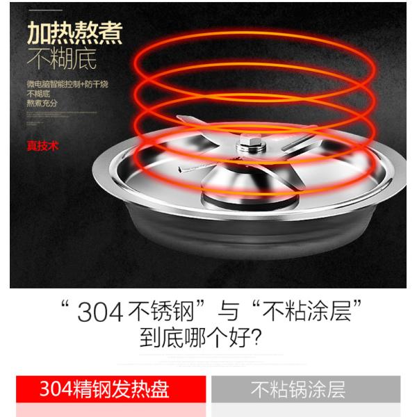 9540 motor 2L heating electric blenders/ juicer blender/ soup blender home appliance heating XW-789