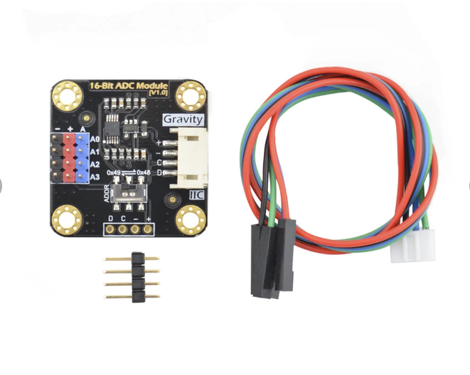 DFROBOT ADS1115 16-bit ADC module for Raspberry Pi converts analog signals
