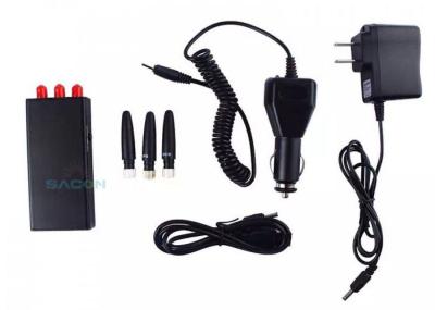 5m Range Portable Gps Signal Jammer 3 Omni Antennas with 700mA Power