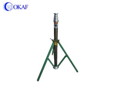 Garantia pneumática de encurtamento portátil montada terra de 1 ano de Polo do mastro da antena