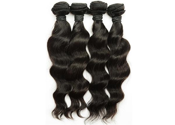 12“- 28”Ocean Wave Cambodian Virgin Hair Tangle Free Sleek 100g / Piece