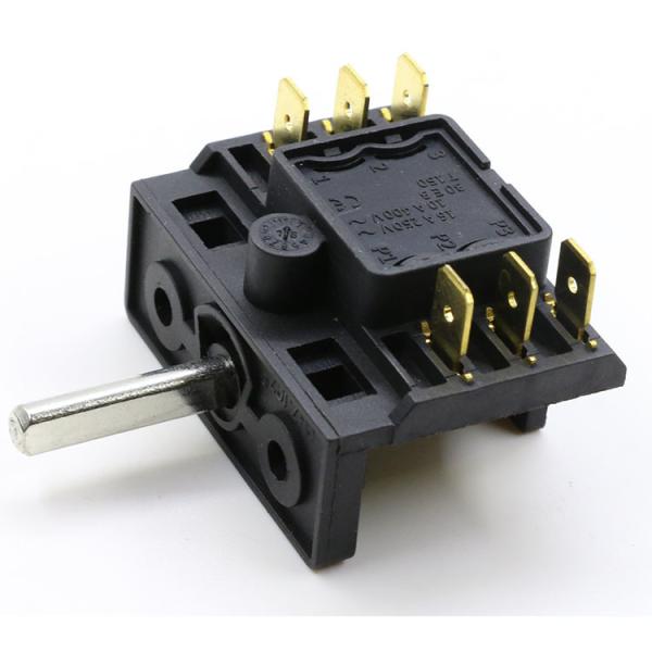 Red 16A 250V Hotpoint Electric Oven Switch For Electronic Equipments