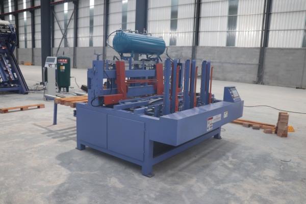 500 paletes/dia Máquina automática de produção de paletes de madeira