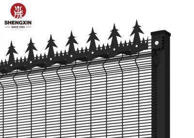 Square Post 2.9 M High 358 Security Fence Anti Climbing