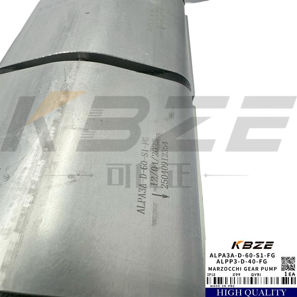 MARZOCCHI ALPA3A-D-60-S1-FG + ALPP3-D-40-FG DOUBLE GEAR PUMP 3335020003