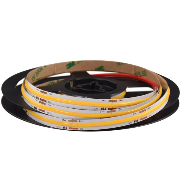 DC12V 24V 1000lm Super Brightness Flexible PCB COB LED Linear Strip