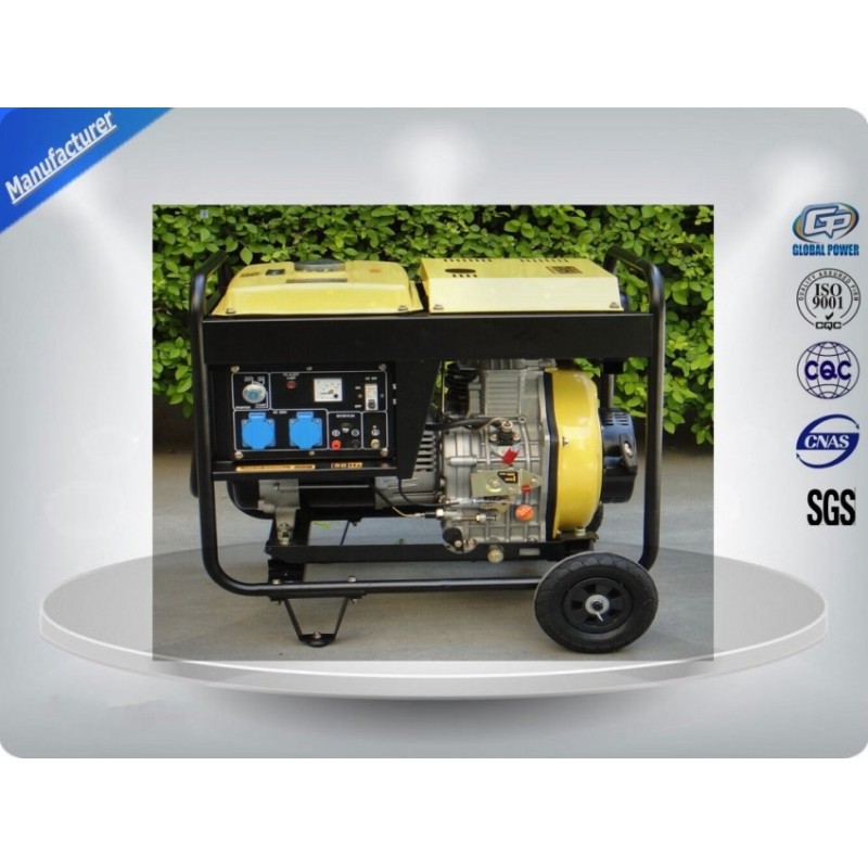 High Efficiency Single Phase Genset Portable Generator Sets Powered By 7.5kva