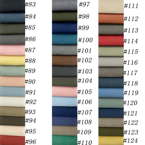 Polyester Peach Skin Fabric - 75D/144F Customizable Soft Brushed Polyester for Apparel & Home Textiles