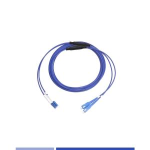 Cordon blindé extérieur à fibre de patch en mode unique en mode double 1m LSZH