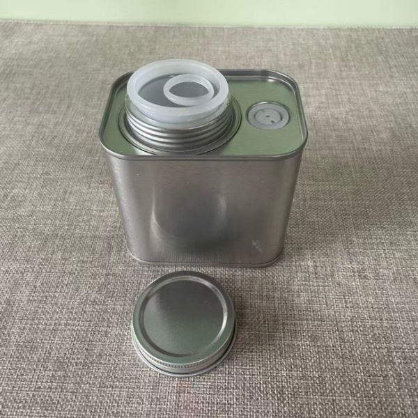 Airtight Food Grade Screw Lid Coffee Tin Box Packaging Metal Tea Tin Canister Eco Friendly