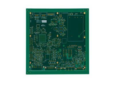 Green 16 Layers High Tg PCB Board Fabrication 2.8mm 3OZ ODM