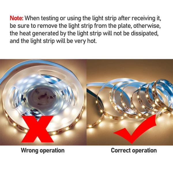 Suporte de dimmer 5v 8mm 120 leds 3000K Quente Branco Flexível Electroplate Led Strip Light