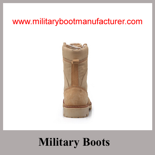 Wholesale China Made Brown Cow Suede Goodyear Military Desert Boot