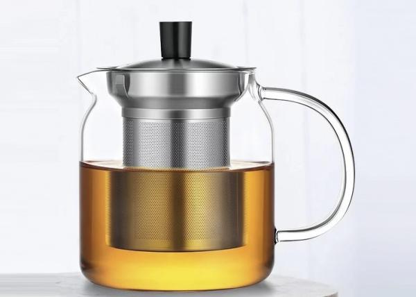 Durable Tea Infuser Set , Handcrafted Teapot Gift Set 700ml Kattle / 2 Cup