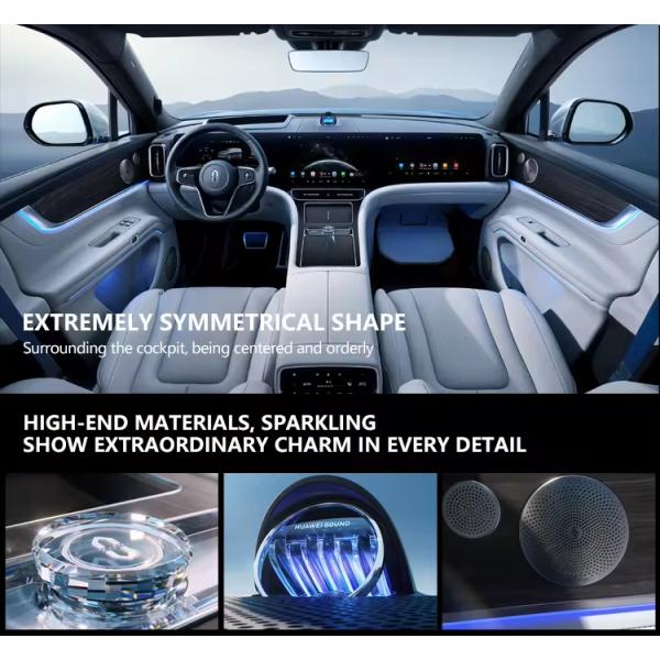 2024 AITO M9-Ultra Extended Range Energy Vehicle SUV 5230*1999*1800 Length Width Height