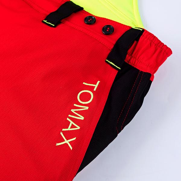 Multi защитная одежда Breathable, куртка цепной пилы ткани нейлона слоя цепной пилы, отрезала парней цепной пилы защиты