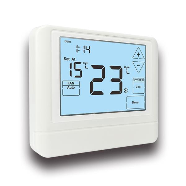 1熱1冷 電気またはガス 設定可能な高温タッチスクリーンサーモスタット