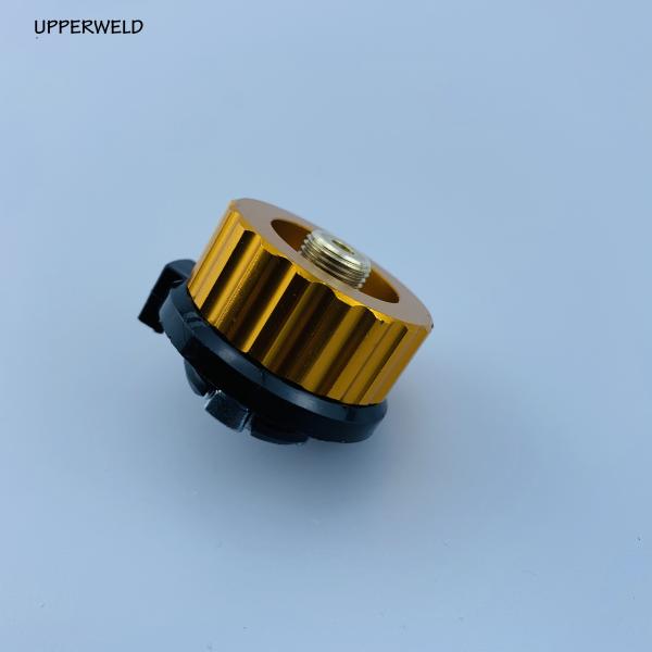 Adaptador de entrada de tanque pequeño de propano exterior para quemadores amarillos de horno de campamento de barbacoa