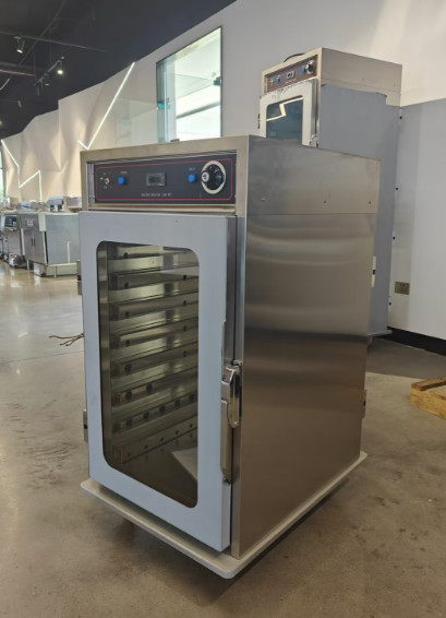 7 Trays Electric Glass Door Two Side Open Commercial Food Warmer Holding Cabinet