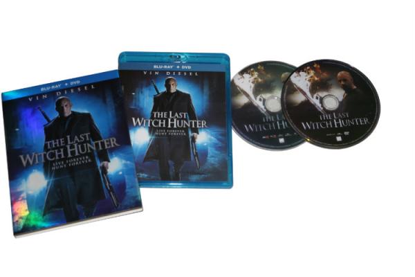 Blu-Ray  The Last Witch Hunte(2015),blue ray Story Freak movies blu-ray usa series Tv box