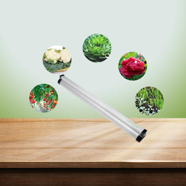 Ip44  Hydroponic 24W 6600K Dimmable Led Grow Lights Lamps For Starting Seeds Indoors