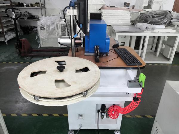 Lip Cutter Second Hand Bending Machine Feeding By Roller Pin Bending Mode