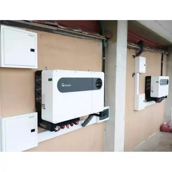 Hot Sale Growatt 50Kw 100Kw 110Kw Hybrid Solar Inverter On Off Grid For Project Application