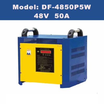 Electric 3 Phase Forklift Battery Chargers 48V 50A Overcurrent Protection