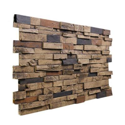 Easy Installation Practical Artificial Culture Stone , Artificial Stone Slab