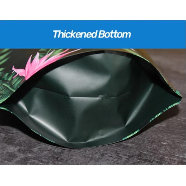 180 Micron Pure Color Aluminum Foil Bag For Nut Packaging