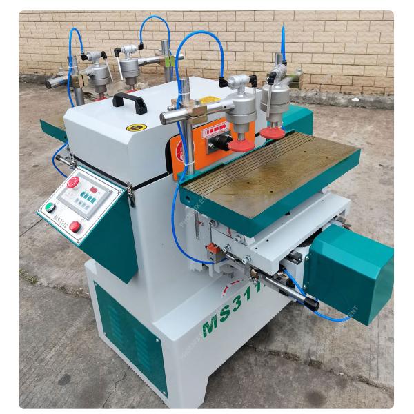 Woodworking Machinery MS3112 Double End Slotting Machine with Oblique Tenon Horizontal Release