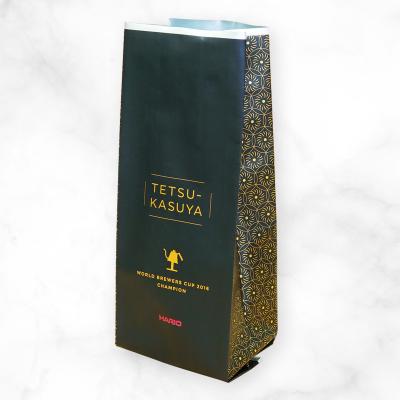 9 Printing Colors Tea Packaging Pouch 80-150 Microns Flat Bottom Side Gusset Bag