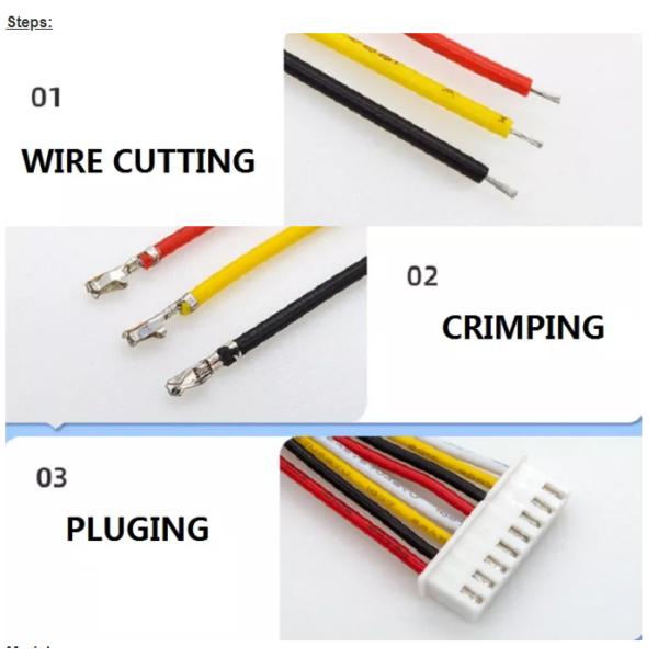 XH2.54 XH 2.54mm Wire Cable Connector 2 3 4 5 6 7 8 9 10 11 12 13 Pin Pitch Male Female Plug Socket 24AWG 26AWG