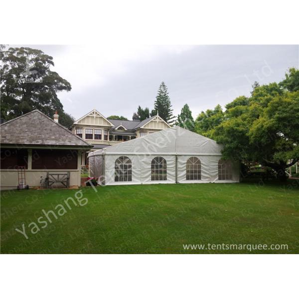 Interior Luxury Lining Decoration Outdoor Party Tents , Aluminum Profile Waterproof Outdoor Tent