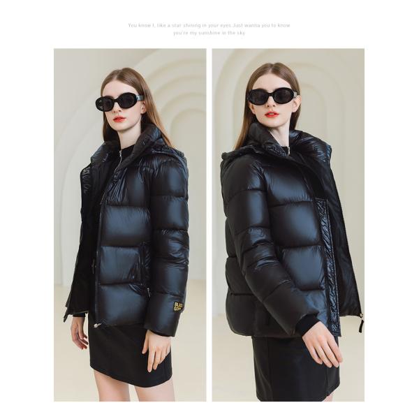 Unisex Casual Print Mechanic Duck Down Winter Clothing Light Weight Feather Puffer Coat