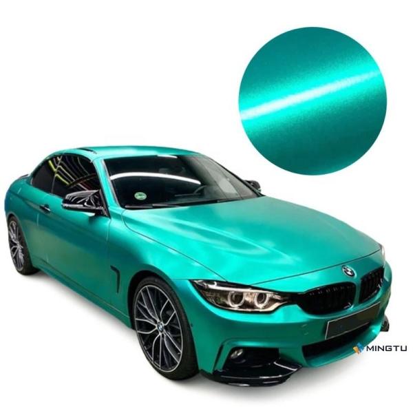Car Body Stickers with Metallic Chrome Vinyl and Air Bubble Free Film Coating