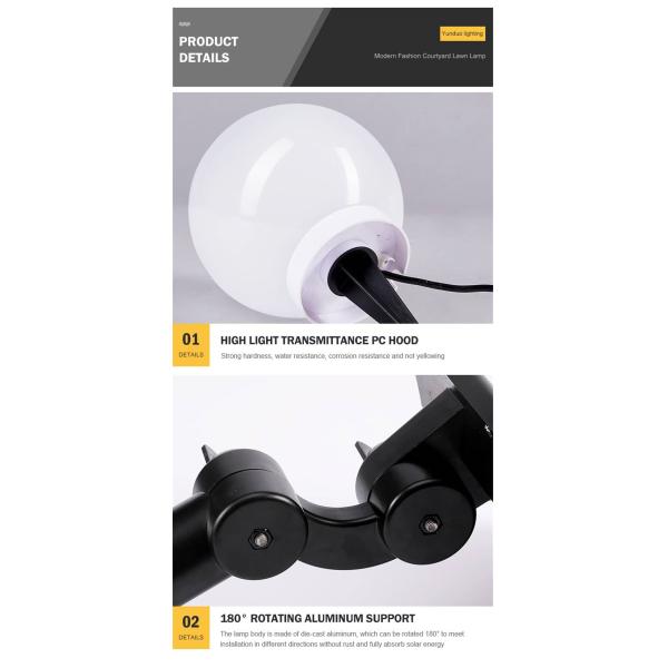 Smart RGB Solar Landscape Lights