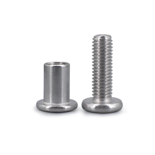 Stainless Steel Socket Button Head Butt Screws Hex Drive Round Head Chicago Screws