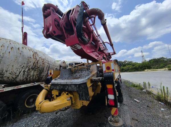 Used 2022 Sany 39m Concrete Pump Truck Euro VI