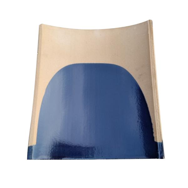 Chinese Cobalt Blue Ceramic Roofing Tiles With Traditional Chinese Pagoda Roof Design