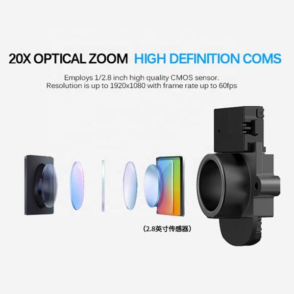 Caméra de diffusion vidéo en direct avec capteur haute définition