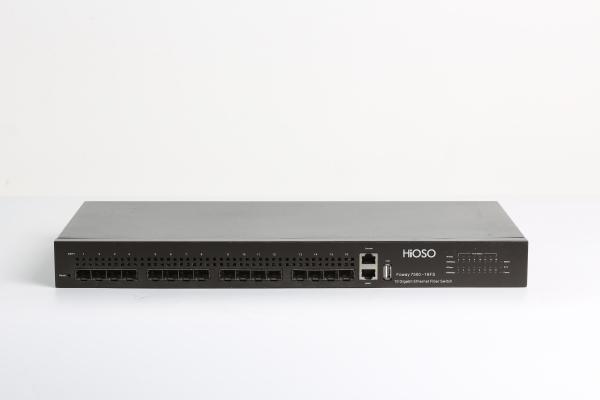 16Mbit 6 10G SFP+ FX Ports Fiber Cable Switch Support SFP Hot Plug