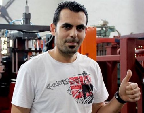 Hdpe Car Water Tank Making Machine / White Bottle Auto Water Can Plastic Molder Machine